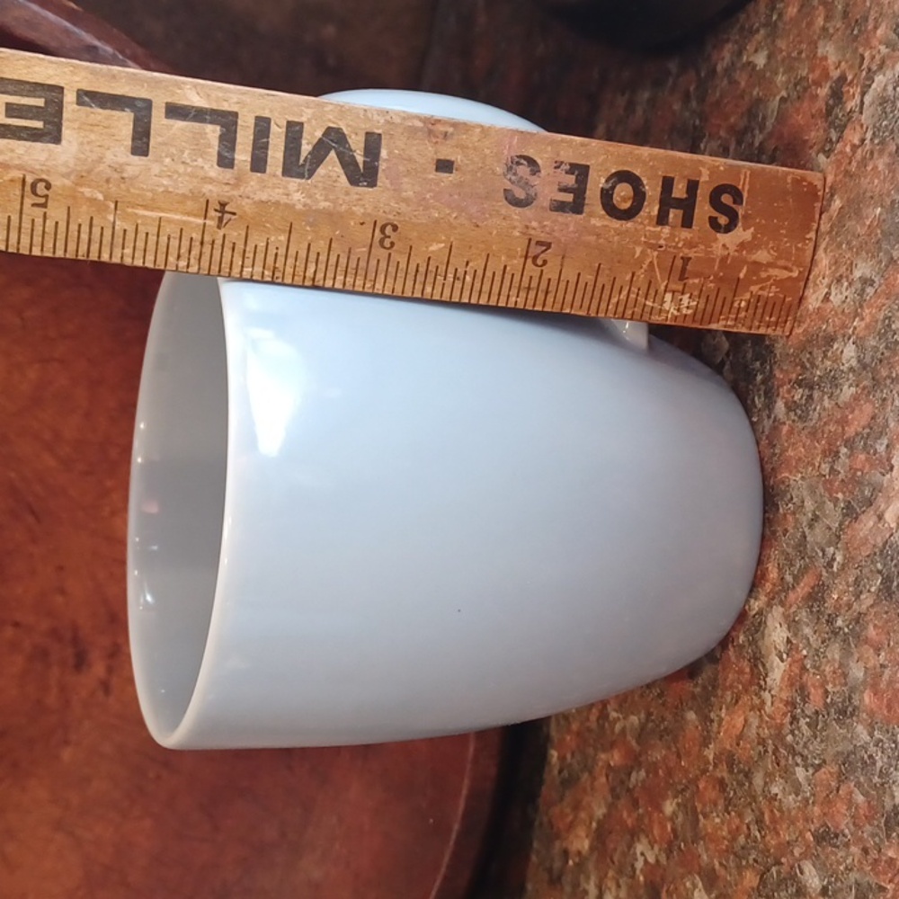 Corelle Country Cottege Light Blue Mugs- set of 4 - Picture 4 of 5